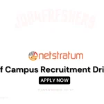 Netstratum is hiring Junior Software Engineer | Apply Now