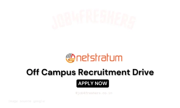 Netstratum is hiring Junior Software Engineer | Apply Now