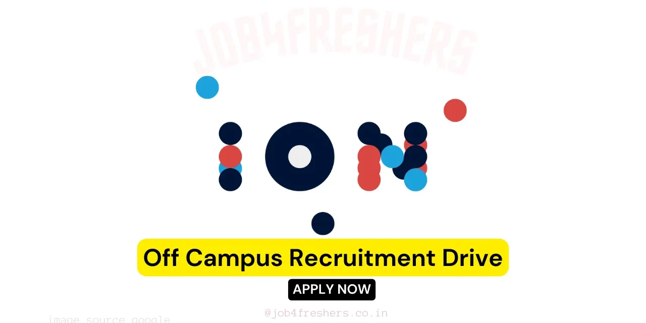 ION Recruiting Freshers as Technical Analyst | Noida Location