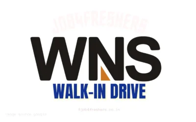 Latest WNS Walk-in Drive 2026 | Mumbai | 0 – 5 years