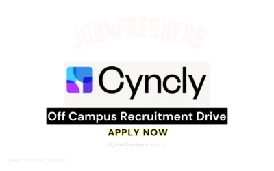 Cyncly Off Campus Drive | Graduate Software Engineer | Kochi