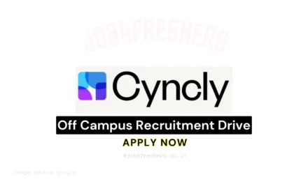 Cyncly Off Campus Drive | Graduate Software Engineer | Kochi