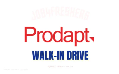 Prodapt Walk-in Drive for Non Voice Process Executive Role