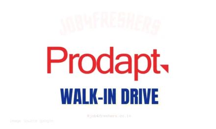Prodapt Walk-in Drive | Non-Voice International Process | Freshers