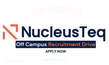 NucleusTeq Off Campus Recruitment | Engineering Graduates