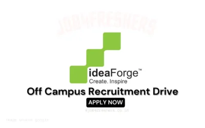 IdeaForge Hiring Intern | Navi Mumbai | Apply Online