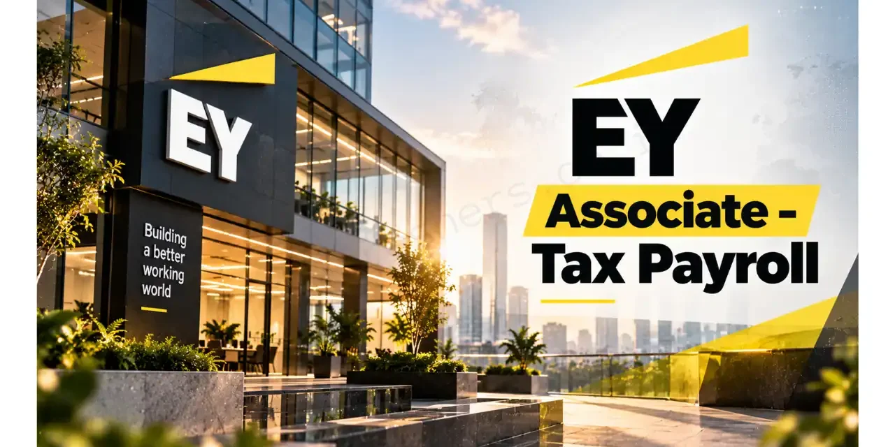 EY Payroll Jobs 2026: Amazing Associate Tax Payroll Job in Gurgaon