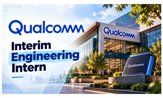 Qualcomm Engineering Intern 2027 | Software | B.Tech / M.Tech CSE, ECE | Hyderabad, Bangalore, Chennai, Noida