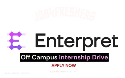 Enterpret Hiring Software Engineer Intern in Bengaluru