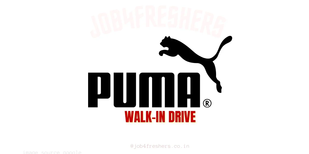 Don’t Miss this Puma Walk-in Drive on 3rd December | Bangalore
