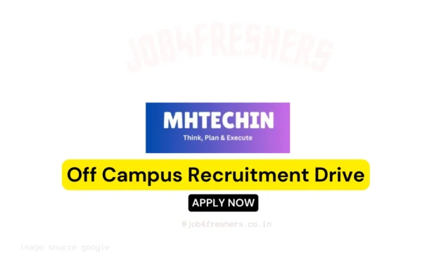 Mhtechin Off Campus Drive | Data Analyst | Apply Now