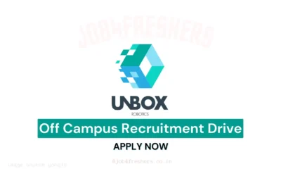 Unbox Robotics Internship Update | Pune | Apply Online