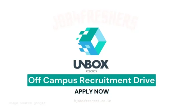 Unbox Robotics Internship Update | Pune | Apply Online