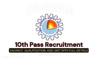 CSIR NGRI MTS Recruitment is active | 10th Pass can apply