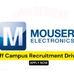 Mouser Off Campus Drive 2026 | Web Developer | Bangalore