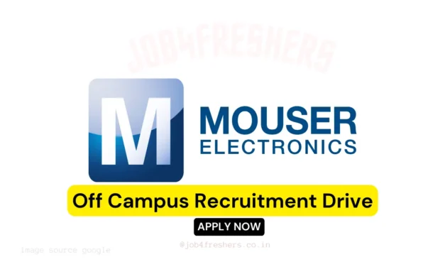 Mouser Off Campus Drive 2026 | Web Developer | Bangalore