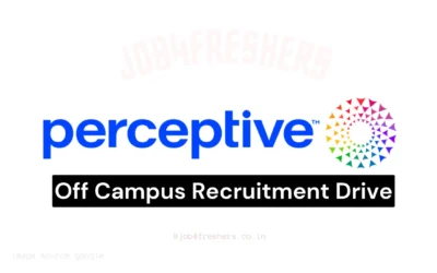 Perceptive Off Campus Drive 2026 | Technical Writer | Apply Now