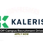 Kaleris Off Campus Drive | Recruiting Associate Software Engineer