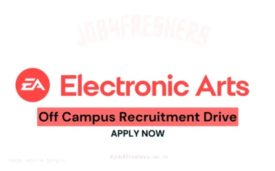 Electronic Arts Hiring Trainee | Hyderabad | Apply Now