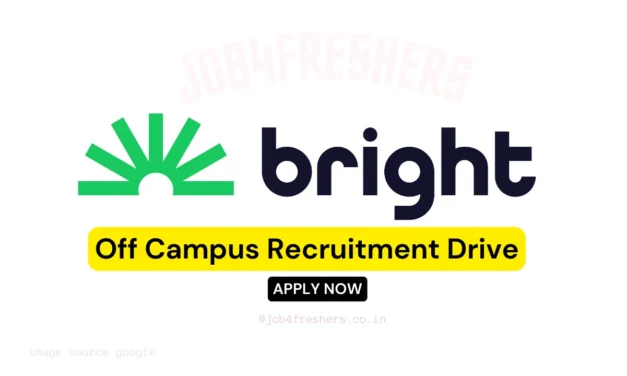 Bright Money Off Campus Hiring | Role & Eligibility Details