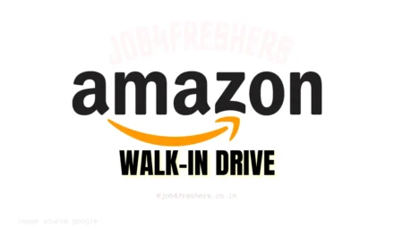Amazon Walk-in Drive for Customer Support Role | 0-5 Years