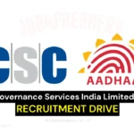 CSC Aadhaar Supervisor Recruitment 2026: Apply Online for 282 Posts | 12th Pass Jobs