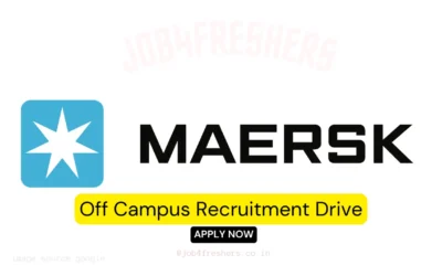 Maersk Recruitment 2026 – Associate Data Engineer in Pune