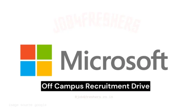 Microsoft currently hiring for an Apprentice | 2026 graduates can apply