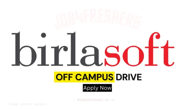 Birlasoft Off Campus Recruitment for AI Associate Data Scientist