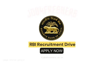 RBI Recruitment 2026 for Office Attendant Posts | 10th Pass can apply