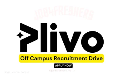 Plivo Internship for 2025 and 2026 batch | Visual Design Intern