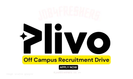 Plivo Internship for 2025 and 2026 batch | Visual Design Intern