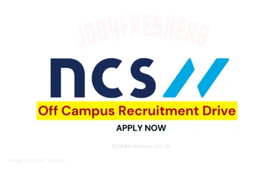 NCS Off Campus Hiring – AI/ML Engineer Role | Pune Location