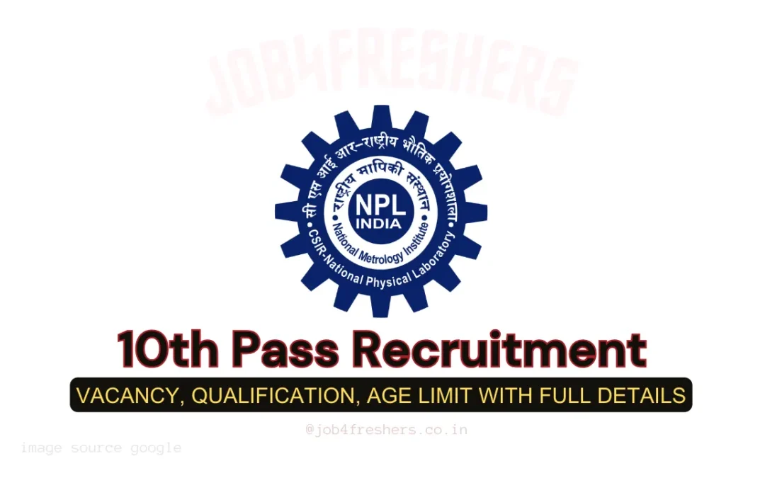 CSIR NML MTS Recruitment 2026 Notification Out – 22 Vacancies