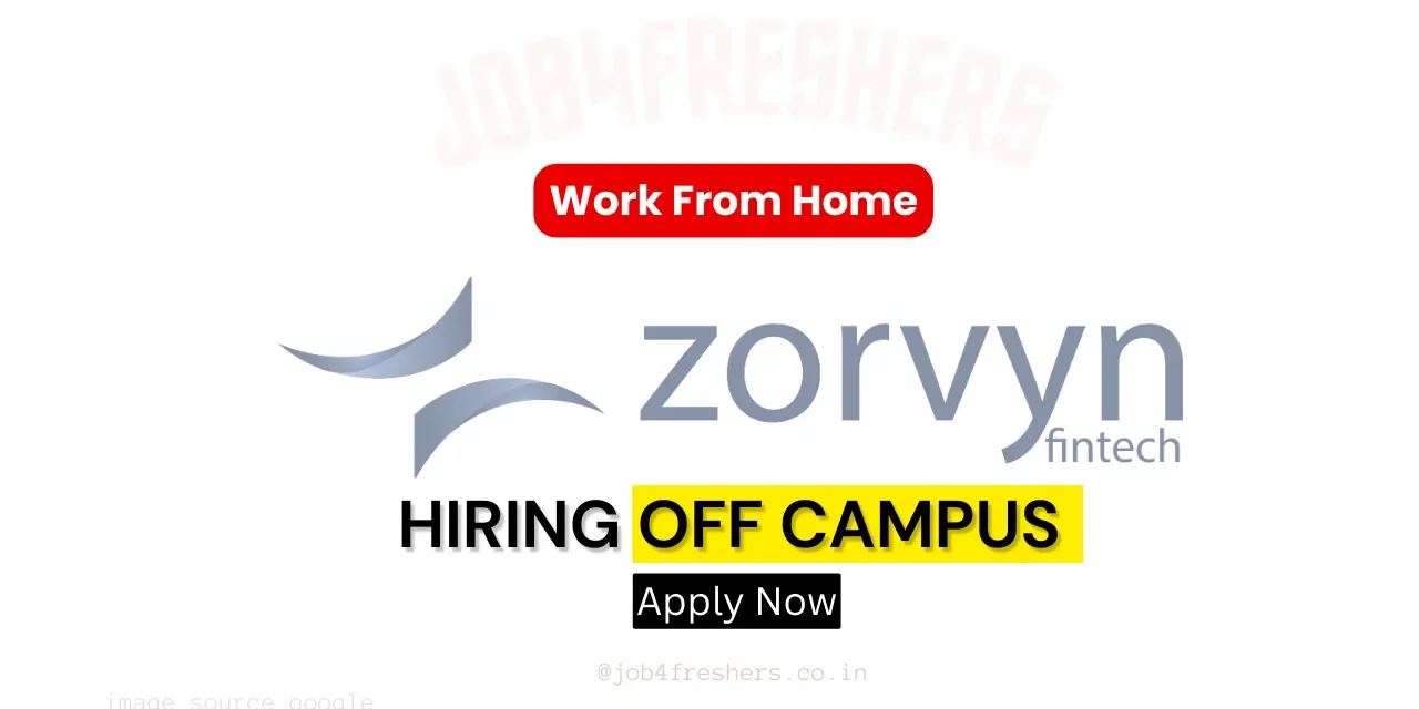 Zorvyn Hiring Work From Home 2026 | Associate Software Engineer