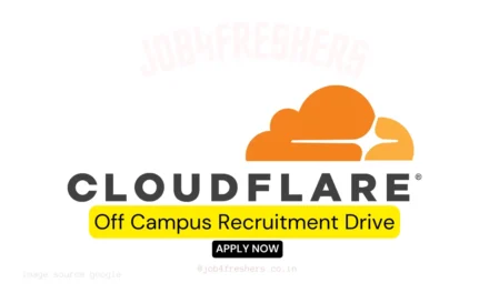 Cloudflare Off Campus Hiring 2026 | Hardware Systems Engineer