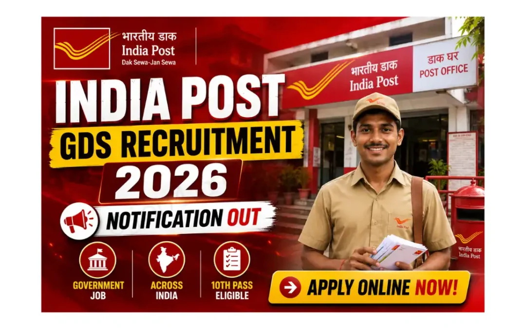 India Post GDS Recruitment 2026 Registration for 23,757 Vacancies – Apply Online