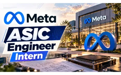 FRESHERS JOBS 17 Meta Internship Update in Bangalore | Meta ASIC Engineer Intern 2026