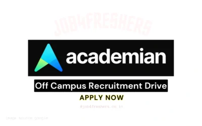 Academian Off Campus Drive Software Engineer Trainee -Pune