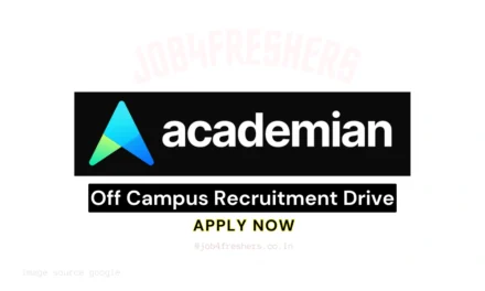 Academian Off Campus Drive Software Engineer Trainee -Pune