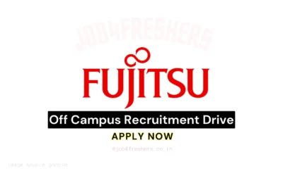 Fujitsu Apprentice Hiring 2026 in Multiple Locations