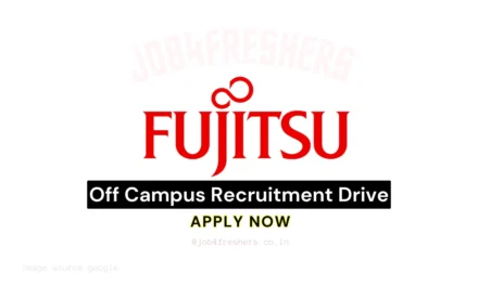 Fujitsu Apprentice Hiring 2026 in Multiple Locations