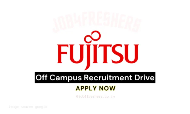 Fujitsu Apprentice Hiring 2026 in Multiple Locations