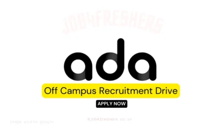 Ada is Hiring Data Engineer in Bangalore Office | 0-1 Year