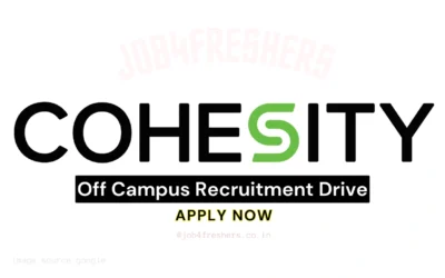Cohesity Recruitment Drive 2026 – BE/ BTech/ ME/ MTech