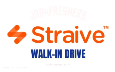 Straive Walk-in Recruitment Drive 2026 – Copy Editor Role