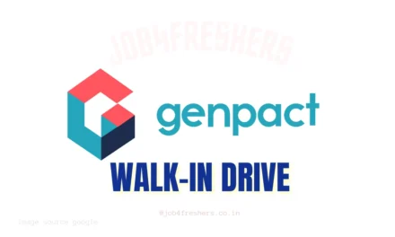 Genpact Walk-in Hiring for Technical Support Agent Role