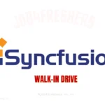 Syncfusion Walk-in Drive | Accounts Assistant | Chennai