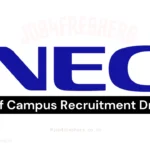 NEC Corporation Off Campus Software Engineer Fresher | BE/ BTech