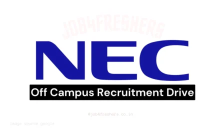 NEC Corporation Off Campus Software Engineer Fresher | BE/ BTech